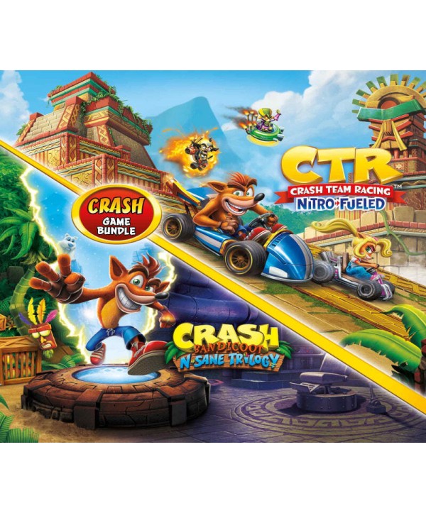 Crash Bandicoot Bundle - N. Sane Trilogy + CTR Nitro-Fueled XBOX One / Xbox Series X|S Xbox One Key 